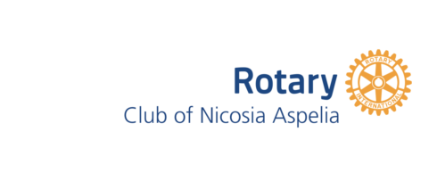 Logo of the Rotary Club of Nicosia Aspelia as of 2015