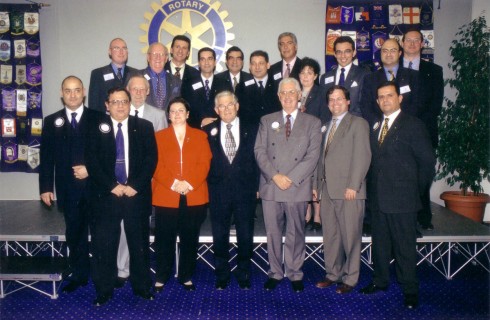Berengaria RC Charter Night 8 March 2001
